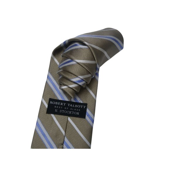 Robert Talbott Men's Best of Class H. Stockton Repp Necktie - Picture 1 of 4